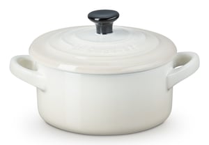 Le Creuset 71901107160100 Kessel 0,25 l Weiß