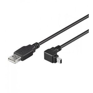 Techly ICOC-MUSB-AA-018ANG USB-Kabel USB 2.0 1,8 m USB A – Mini-USB B Schwarz