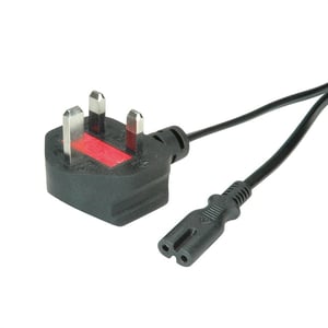 VALUE 19.99.2017 strömkabel Svart 1,8 m BS 1363 IEC 320