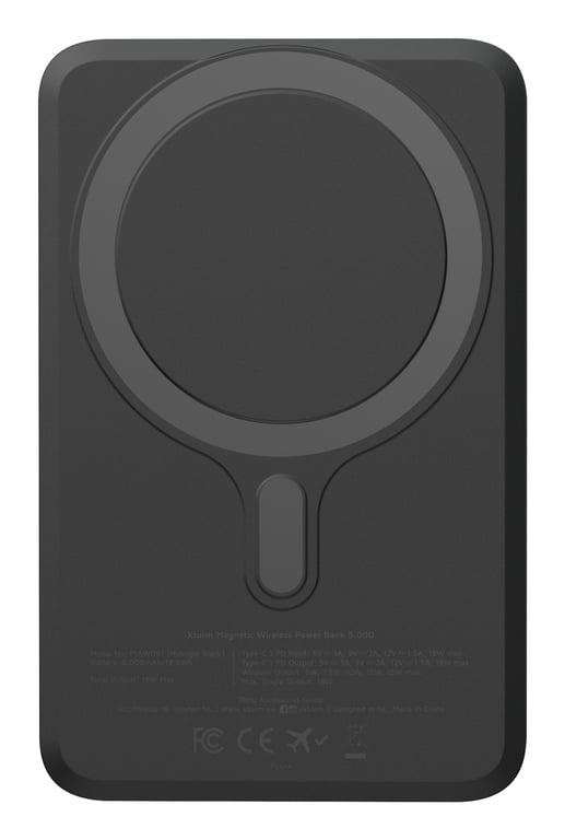 фото Зовнішній акумулятор (павербанк) Xtorm Fuel Series 5 7.5W 5000 mAh Black (FS5W051)