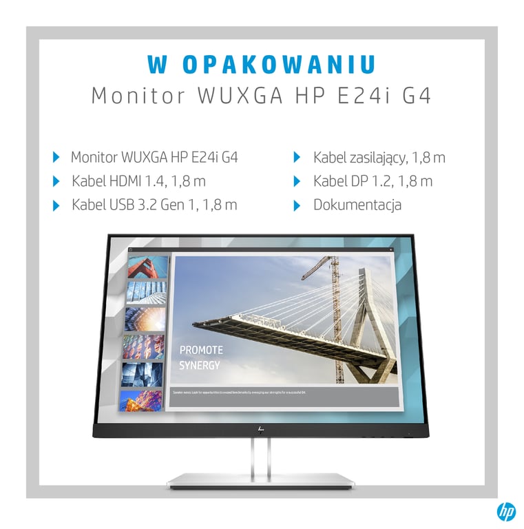 HP E-Series Monitor E24i G4 WUXGA