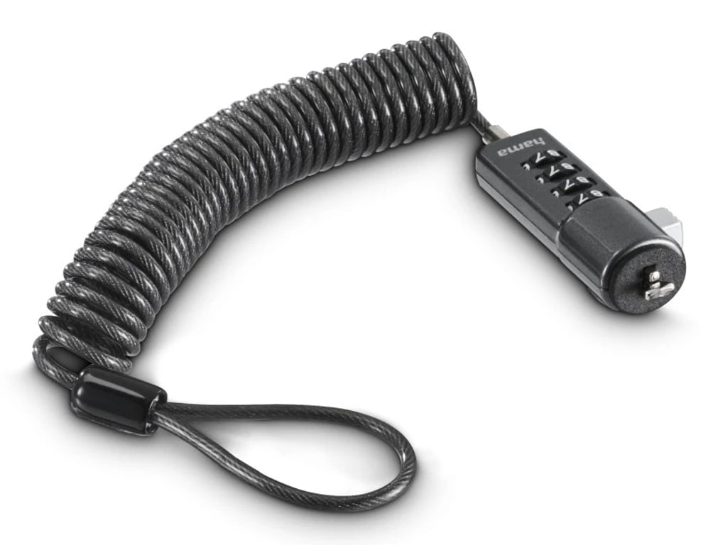 Hama Combination Lock for Netbooks, 4 digits, anthracite