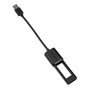 Targus ACC110401GLX 0.1 m USB A to USB C Cable, Black
