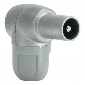 Televes 4130 IEC Plug, Gray, Stainless Steel