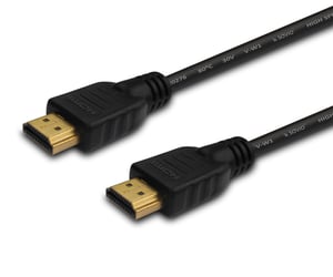 Savio CL-05 2 m HDMI Cable, HDMI Type A (Standard), Black