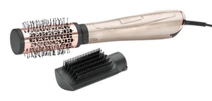 BaByliss AS914PE urządzenie do stylizacji włosów Szczotka do prostowania Ciepły Czarny, Złoto różowe 1000 W 2,5 m