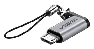Ugreen 50590 przejściówka do kabli Micro USB USB C Szary