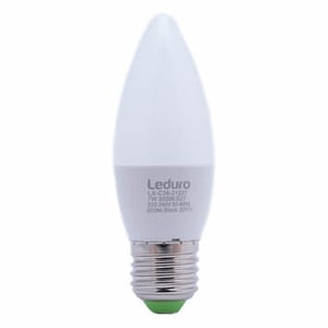 LEDURO C38 lampa LED Ciepłe białe 3000 K 7 W E27 F