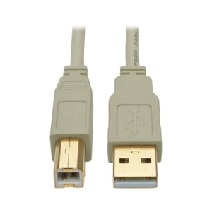 Tripp Lite U022-006-BE USB 1.1 Cable, 1.8 m, USB A to USB B, Beige