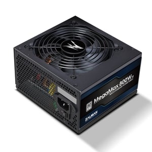 Zalman ZM800-TXII MegaMax 80PLUS 230 V EU-Standard-zertifiziertes hocheffizientes PCI-E-Netzteilmodul 800 W ATX Schwarz