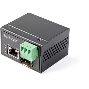 StarTech IMC1GSFP30W 1000 Mbit/s Multifunction Network Converter, Single, Black