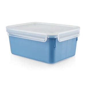 EMSA Clip & Close Rectangular Box 2.2 L Blue 1 pc.