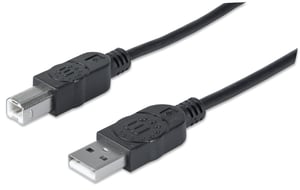 IC Intracom 337779 kabel USB 5 m USB 2.0 USB A USB B Czarny