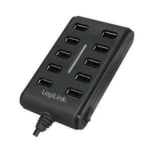 LogiLink UA0125 huby i koncentratory USB 2.0 480 Mbit/s Czarny