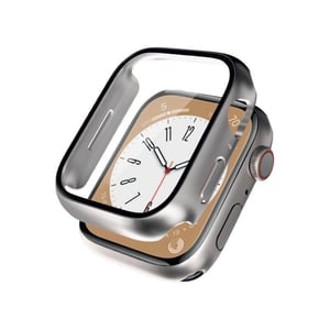 Crong CRG-41HS-STR inteligentne akcesorium osobiste Etui Srebrny Poliwęglan (PC), Szkło hartowane