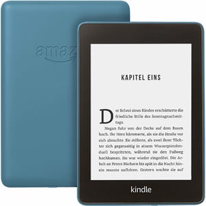Amazon Kindle Paperwhite e-reader, 32 GB, Wi-Fi, Touchscreen, Blue