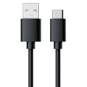 RealPower 255650 USB 3.2 Gen 1 (3.1 Gen 1) Cable, 0.6 m, USB-C, Black