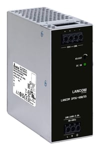 LANCOM DPSU-480/55 480-W-Netzteilmodul TS35 DIN Schwarz, Stahl