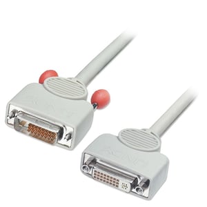 Lindy DVI-D/DVI-D 0.5m kabel DVI 0,5 m Szary