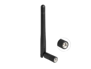 DeLOCK 90150 Antenne – RP-SMA-Rundstrahlantenne, 2 dBi