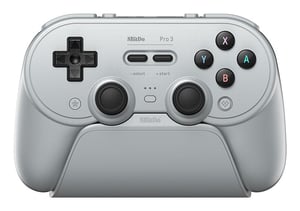 8Bitdo Pro 3 Bluetooth Szary Bluetooth/RF/USB Gamepad Analogowa/Cyfrowa Android, MAC, Nintendo Switch, Nintendo Switch 2, PC
