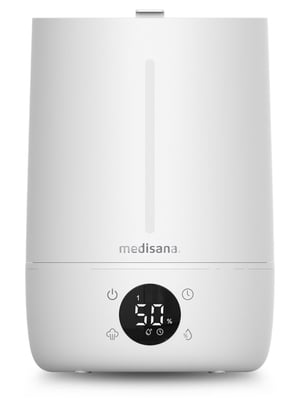 Medisana AH 663 Ultraschall-Luftbefeuchter 4,5 l Schwarz, Weiß 25 W