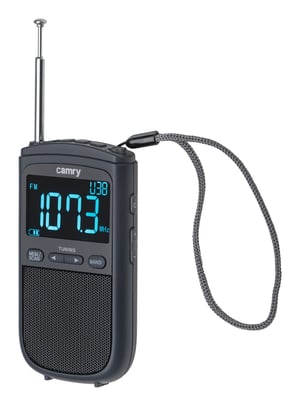 Camry Premium CR 1905 radio, bärbar, svart