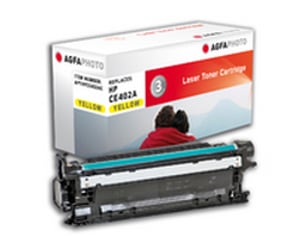 AgfaPhoto CE402A Tonerkassette, 1 Stück, Gelb