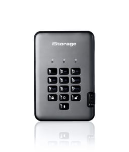 iStorage diskAshur PRO2 8 TB USB Typ A 3.2 Gen 1 (3.1 Gen 1) Grau