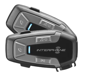 Interphone INTERPHOUCOM6RTP motorcykelinterkom 1000 m Svart