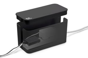 #Delete CableBox Mini Biurko Skrzynka kablowa Czarny
