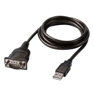 Lindy 43413 Parallel Cable, Gray, 1.5 m, USB Type-A to RS-232