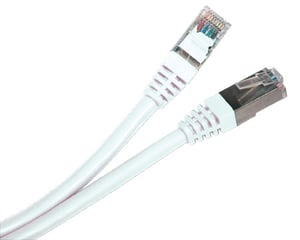 LOGON SSTP Cat6a kabel sieciowy Biały 2 m