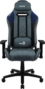 Aerocool DUKE AeroSuede Universeller Gaming-Sessel Schwarz, Blau