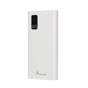 Extralink Powerbank EPB-067W 10000mAh White Power Bank, Fast Charging, USB-C