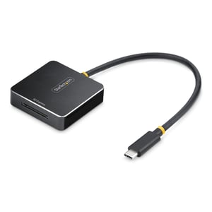 StarTech 1B-USB-C-SDE-ADAPTER USB 3.2 Gen 2 (3.1 Gen 2) Type-C Card Reader, Black