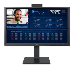 LG 24CQ650W-BP All-in-One PC Intel® Celeron® N5105 60.5 cm (23.8") 1920 x 1080 px All-in-One thin client, 8 GB DDR4-SDRAM, 256 GB SSD, Black