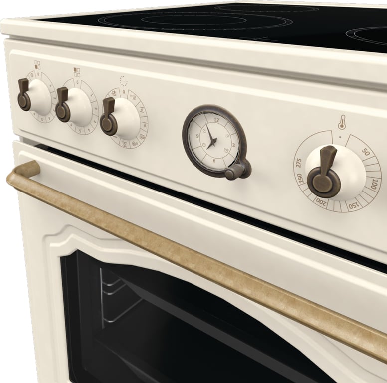 Gorenje GECS6B70CLI Kuchenka wolnostojąca Ceramiczna Beżowy