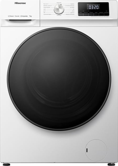 Hisense WFQA7014EVJM pralka Od przodu 7 kg 1400 RPM Biały