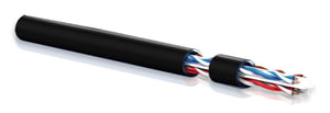 Inca ICAT6-500S kabel sieciowy Czarny 500 m Cat6 U/UTP (UTP)