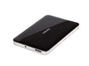 NATEC NKZ-0716 Hard Drive Enclosure, Aluminum, Black, 2.5"