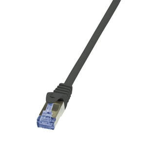 LogiLink CQ4143S Network Cable, Black, 50 m, Cat7 S/FTP (S-STP)