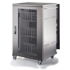 Techly I-CABINET-36D12ATYV Mobile Device Cabinet Portable Device Management Cabinet Black