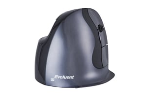 BakkerElkhuizen Evoluent D Small Wireless Maus Büro Rechtshänder RF Wireless Laser 3200 DPI