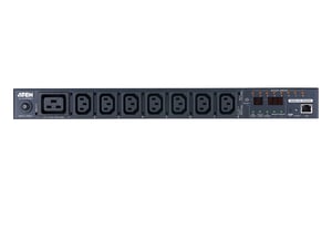 ATEN PE6208G-ATB-G rozdzielacz zasilania PDU 8 x gniazdo sieciowe 1U Czarny