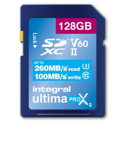 Integral INSDX128G-260/100U2 128-GB-SD-UHS-II-Flash-Speicher