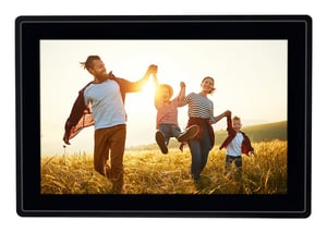 Rollei 100 Digital Photo Frame, Black, 25.6 cm (10.1"), Touchscreen, Wi-Fi