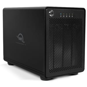 OWC ThunderBay 4 RAID 5 HDD/SSD-hölje, svart, 2,5/3,5"