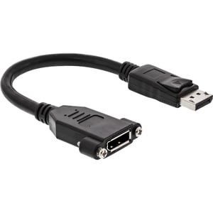 InLine 17100I kabel DisplayPort 0,2 m Czarny