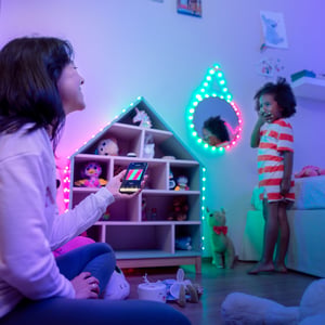 Twinkly Strings USB-C Hearts Inteligentne oświetlenie sznurkowe Wi-Fi/Bluetooth